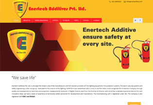 Enertech Additives Website Design