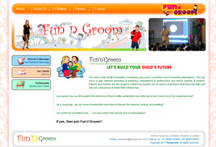 FunnGroom Website Design
